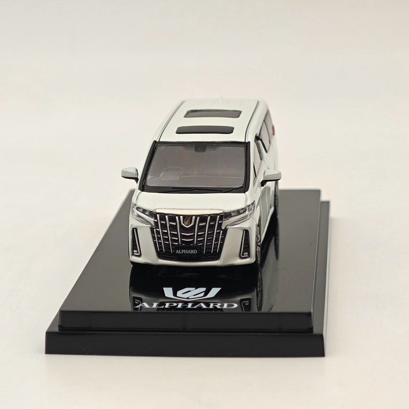 1/64 Hobby Japan Toyota ALPHARD(H30W)with Sunroof White Pearl Crystal Shine