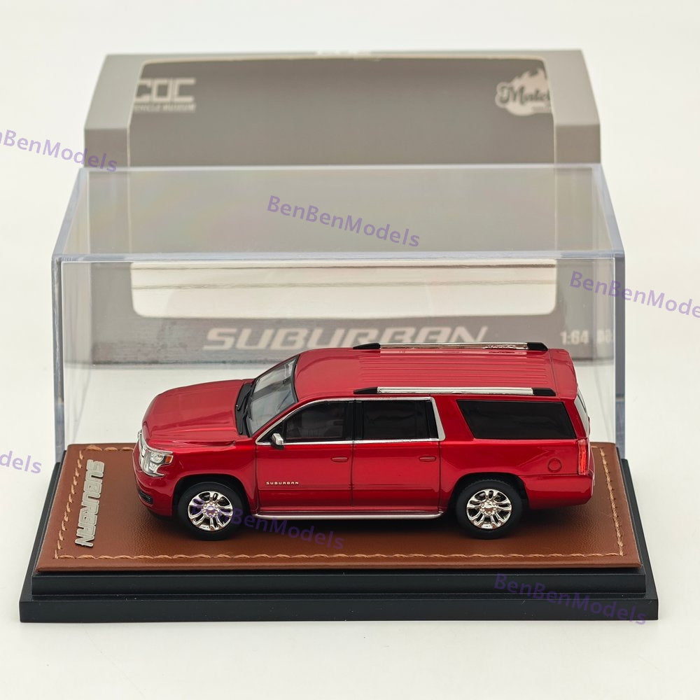 1:64 GOC Suburban 2015 Full Sized SUV Diecast Metal Car Limited