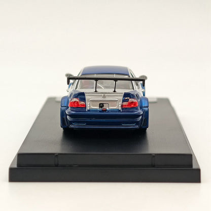 1/64 Ghost Player BMW M3 E46 GTR by DCM Diecast Model Car Limited Collection