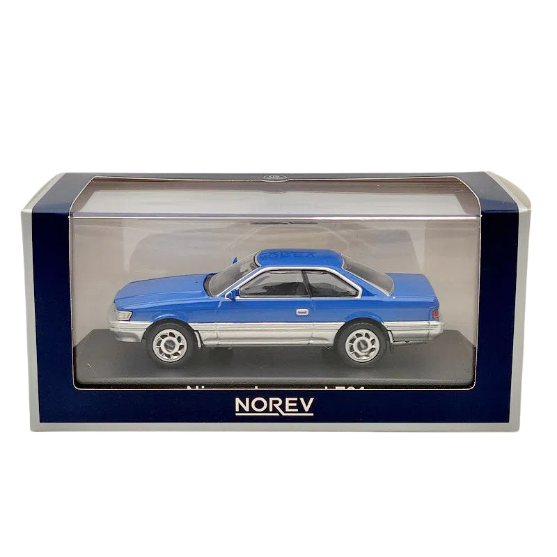 Norev 1/43 Leopard F31 1986 Blue Diecast Model Car Limited Collection Hobby Gift