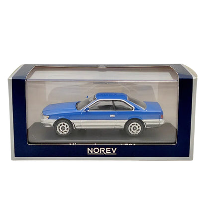 Norev 1/43 Leopard F31 1986 Blue Diecast Model Car Limited Collection Hobby Gift