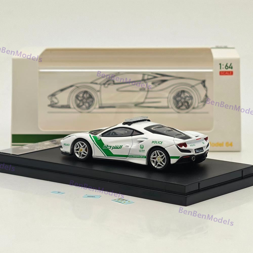 1/64 Hone Model F8 Tributo Supercar Diecast Model Car Limited Collectible Hobby