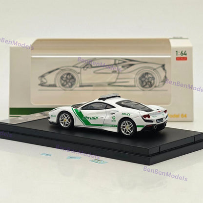 1/64 Hone Model F8 Tributo Supercar Diecast Model Car Limited Collectible Hobby