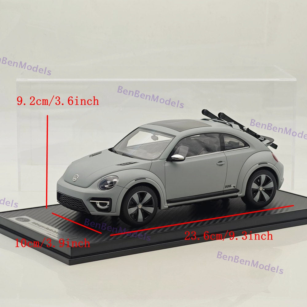 1/18 RAM Volkswagen Beetle Dune Concept Radscale Grey Resin Model Car Limited