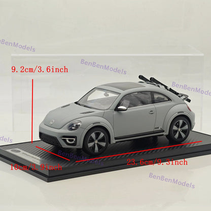 1/18 RAM Volkswagen Beetle Dune Concept Radscale Grey Resin Model Car Limited