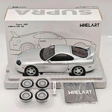 1/18 WHELART Supra A80 RHD Silver Coupe Type tout ouvrant Moulage sous pression Prévente