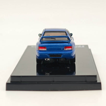 Hobby Japan 1:64 Impreza 22B STi GC8 Euro Custom Blue HJ644041ABL Diecast model