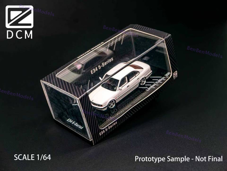 Pre-sale 1:64 DCM BMW Low Rider E32 7-Series / E34 5-Series / E38 7-Series L7