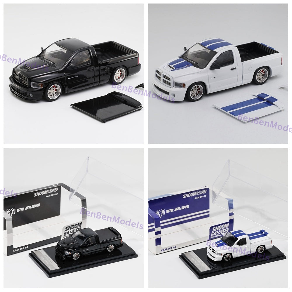 1:64 Shoom 64 Dodge RAM SRT-10 2003 Pickup Truck Diecast Metal Car Limited