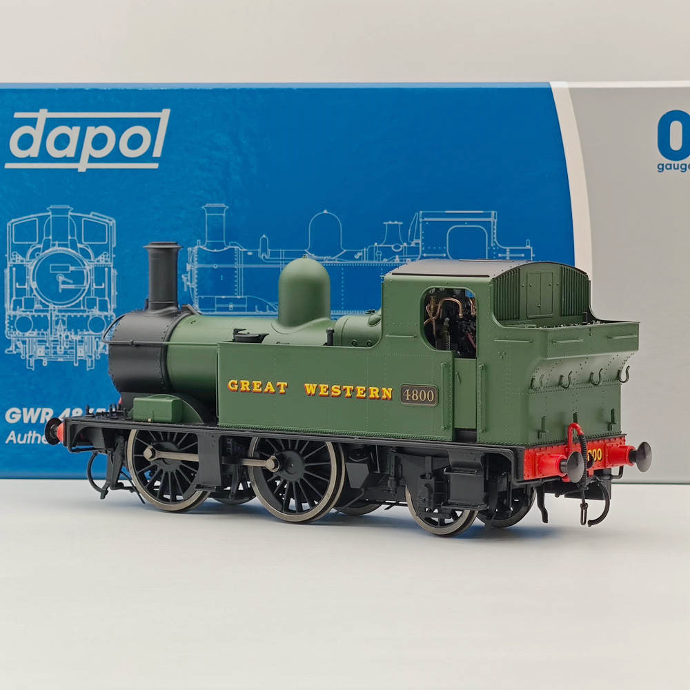 Dapol 7s-006-001 O Gauge 48xx Class GWR Great Western Green 4800 21DCC- Railways