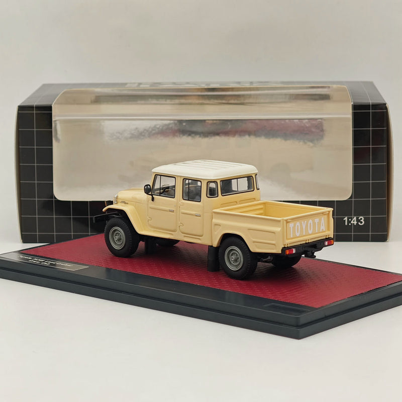 1/43 MATRIX-MODELS Toyota HJ45 Land Cruiser Crew Cab Beige MX41905-012 Resin Car