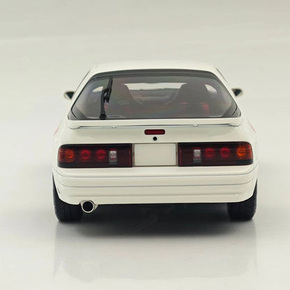 WHELART 1:18 RX7 FC3S Initial D 30e Anniversaire Voiture miniature en alliage + figurine