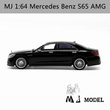 MJ 1:64 Mercedes Benz S65 AMG W222 Diecast Toys Modèles de voitures Collection Cadeaux Édition limitée 