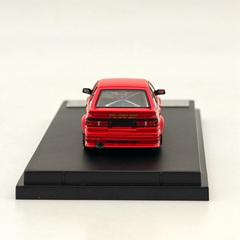 SW 1/64 RAUH-Welt RWB AE86 BELLEZZA Diecast Models Car Limited Collection Red