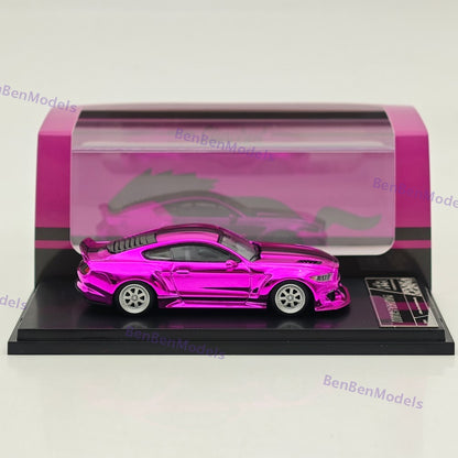 1:64 Liberty Mustang Gen.6 Clinched Widebody Muscle Sports Diecast Metal
