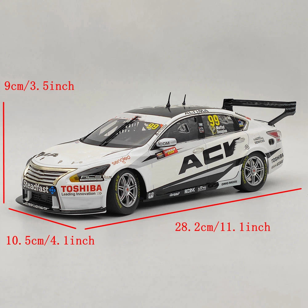Apex 1/18 #99 - MOFFAT / DOUGLAS 2015 - BATHURST 1000 AD80813 Diecast Models Car Limited Collection