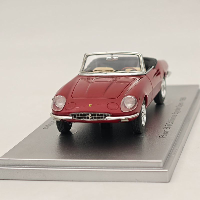 Kess-Model 1/43 Ferrari 365 California Spyder Open Burgundy KE43056281 Red 1966