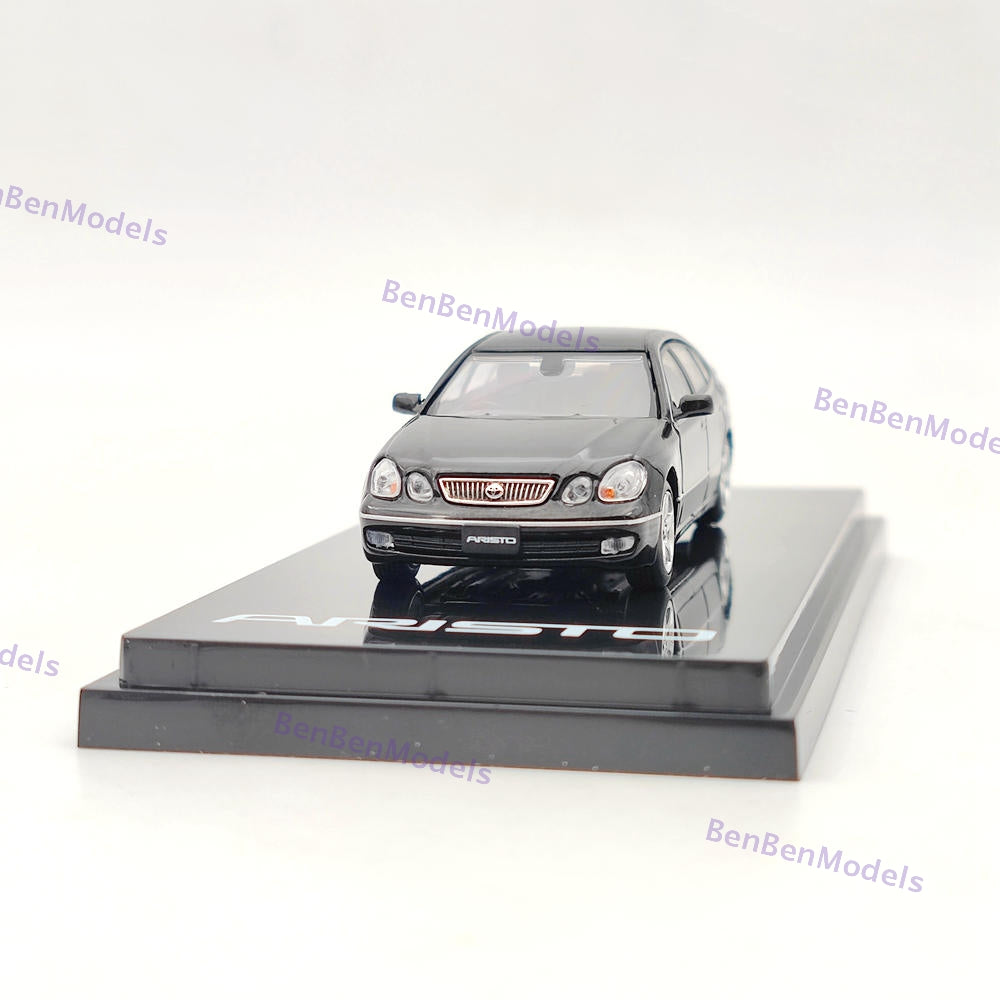 1/64 Hobby Japan TOYOTA ARISTO V300 VERTEX EDITION Black Diecast HJ641030ABK