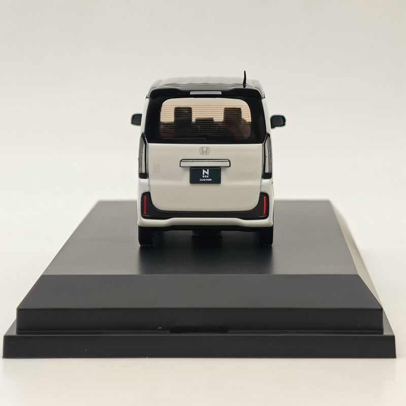 1/43 Hobby Japan Honda N-BOX Custom Platinum White Pearl & Black HJ431006WP