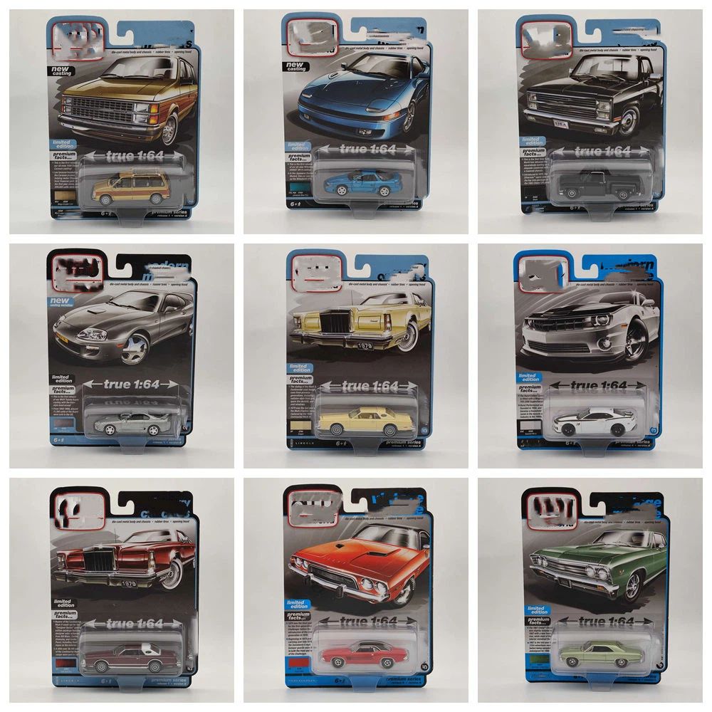 Auto World 1/64 Series Diecast Models Car Miniature Collectible Gifts
