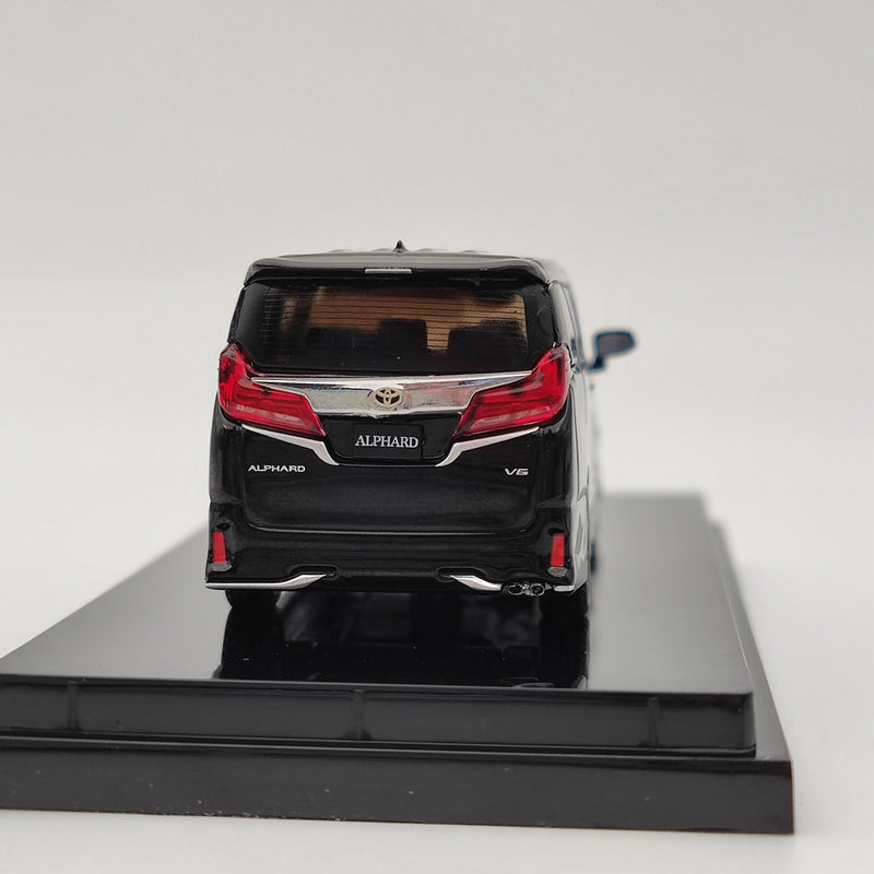 1/64 Hobby Japan Toyota ALPHARD (H30W) Customized Ver. Black HJ642012ABK Diecast Toys Car Gift