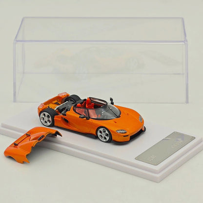 Rhino Model RM 1:64 CC850 Orange Super Racing Sports Model Diecast Metal Car