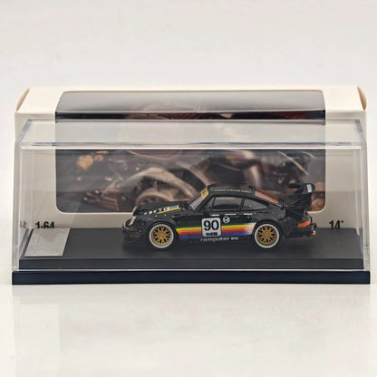 SW 1:64 911 993 Apple #90 #89 Racing Sports Model Alloy Model Car