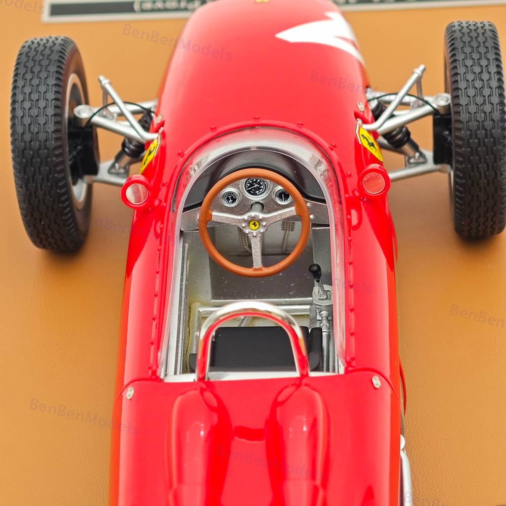Tecno 1/18 Ferrari 156 F1 1962 German GP Test Lorenzo Bandini #4 TM18-308A