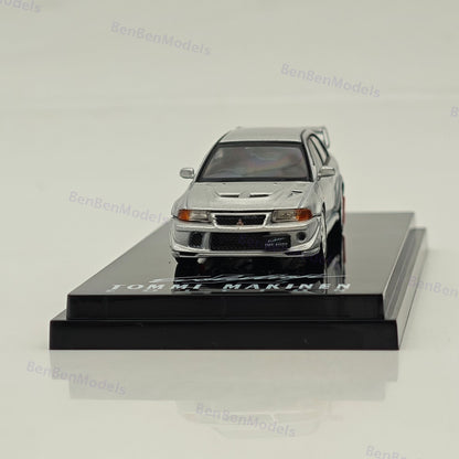 Mitsubishi Lancer GSR Evolution VI TME(CP9A) 2000 With Mud Flap Hobby Japan 1/64