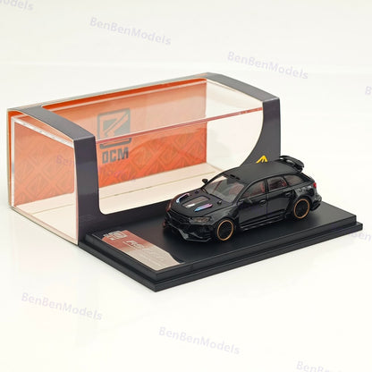 DCM 1:64 RS6 2NCS Wagon Widebody Kit Sports Model Diecast Metal Car