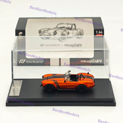 1/64 Fine Works SHELBY COBRA 427S/C Hone Model 64x Open Top Edition Diecast