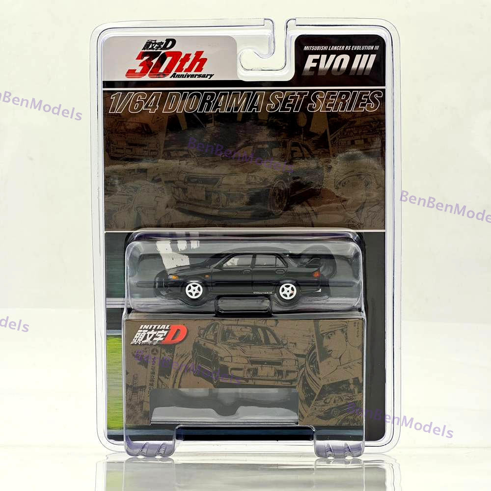 1/64 Hobby Japan Lancer RS Evolution III INITIAL D HJDMD004 Black