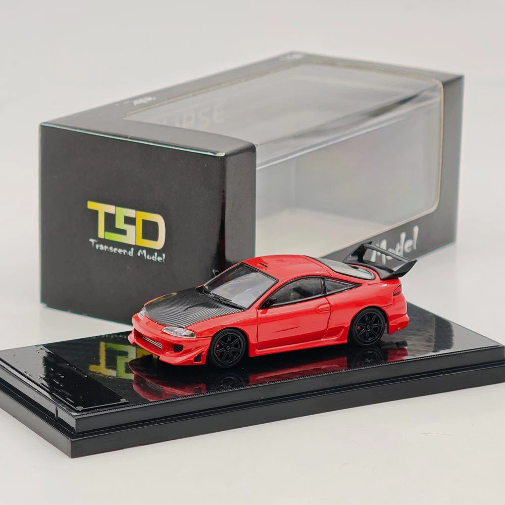 Transcend model 1:64 1995 Eclipse GS Coupe Sports Model Diecast Metal Car Limited Collection (5 Variants)