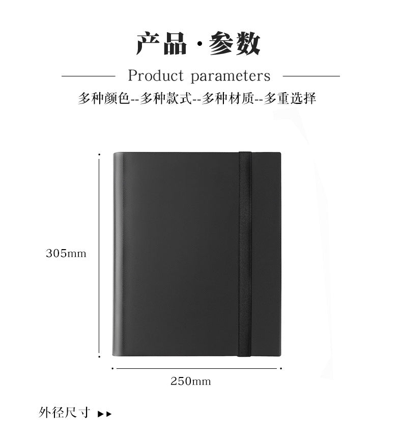 Elastic Band 9 Pocket Card Album Large Capacity 360 Slots PP Card Holder Book for Sports & TCG Collectible Trading Cards