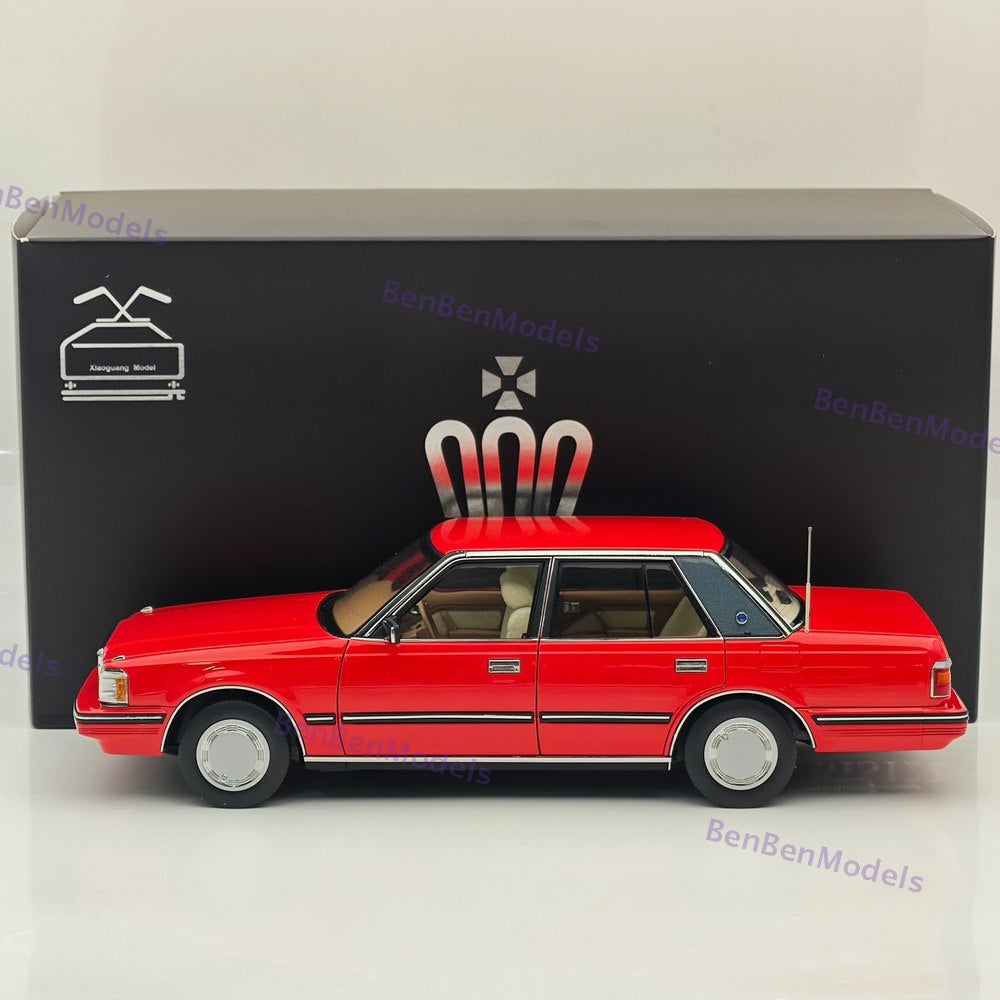 1/18 Toyota Crown Seventh Generation MS122 Red / Mi Interior Diecast Model