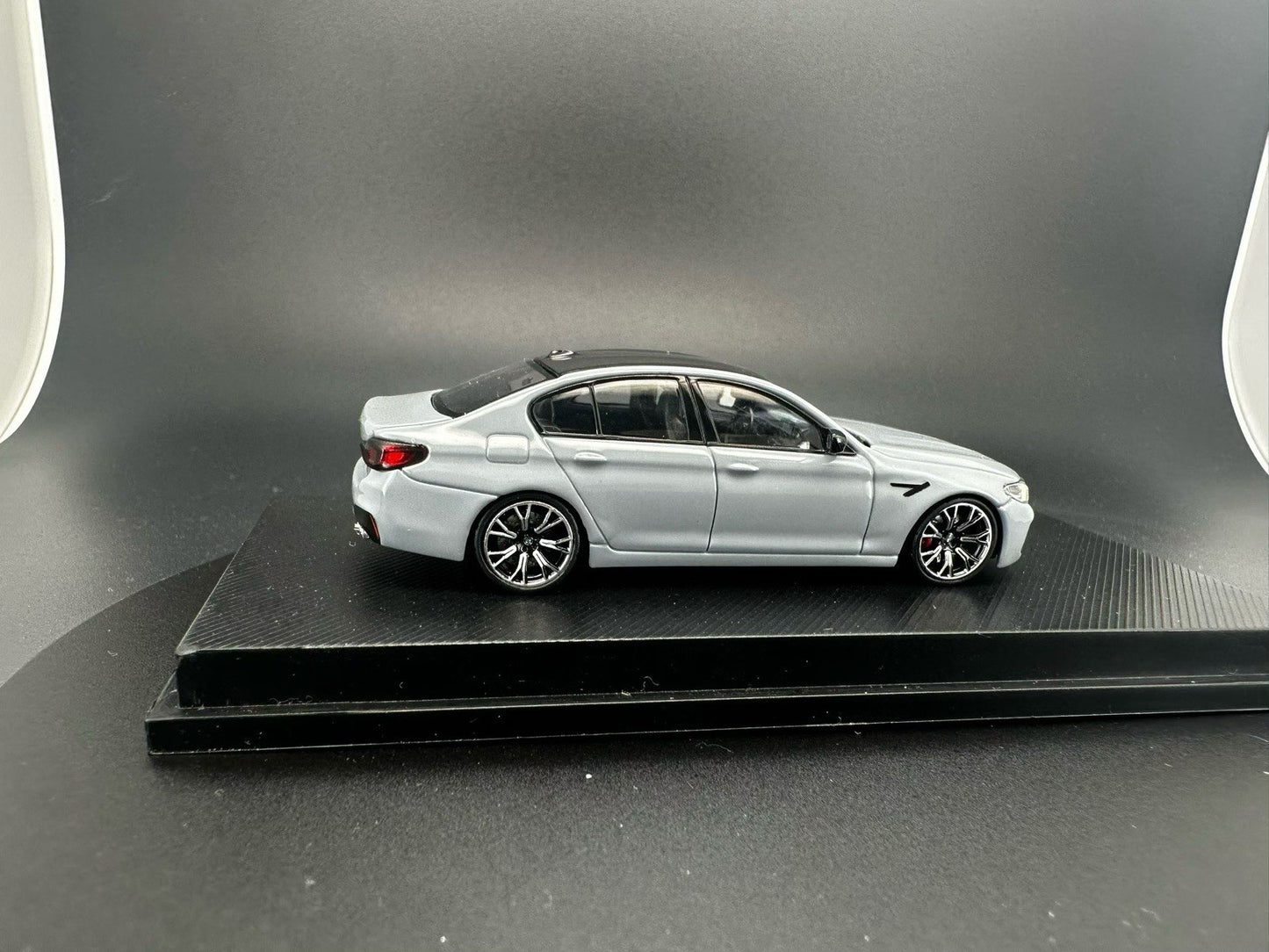 MJ 1:64 BMW M5 SF90 White Widebody Supercar Diecast Toys Car Model Gifts Limited 999