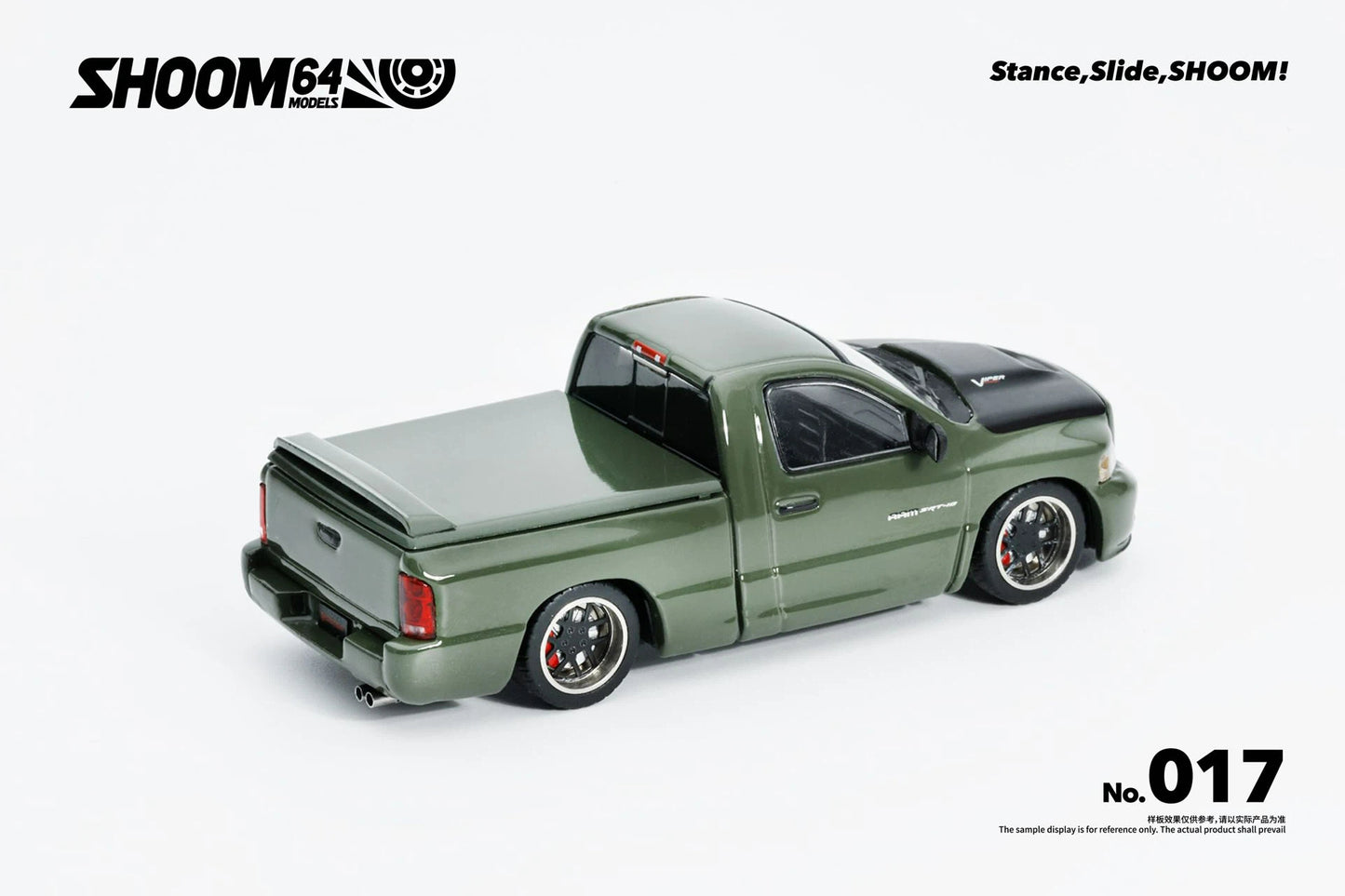 Shoom64 1:64 SRT-10 Pickup Truck LHD Diecast Model Car Limited Collection