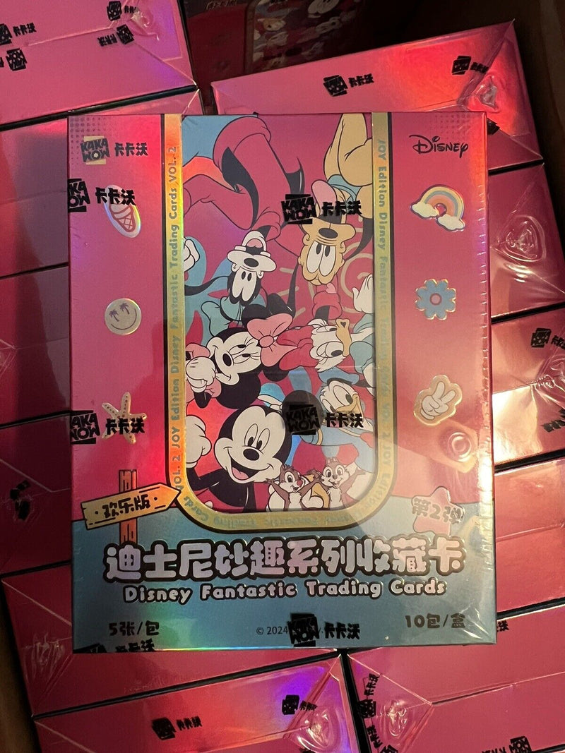 Kakawow Disney Fun Series Collectible Cards Type 2 Booster Box