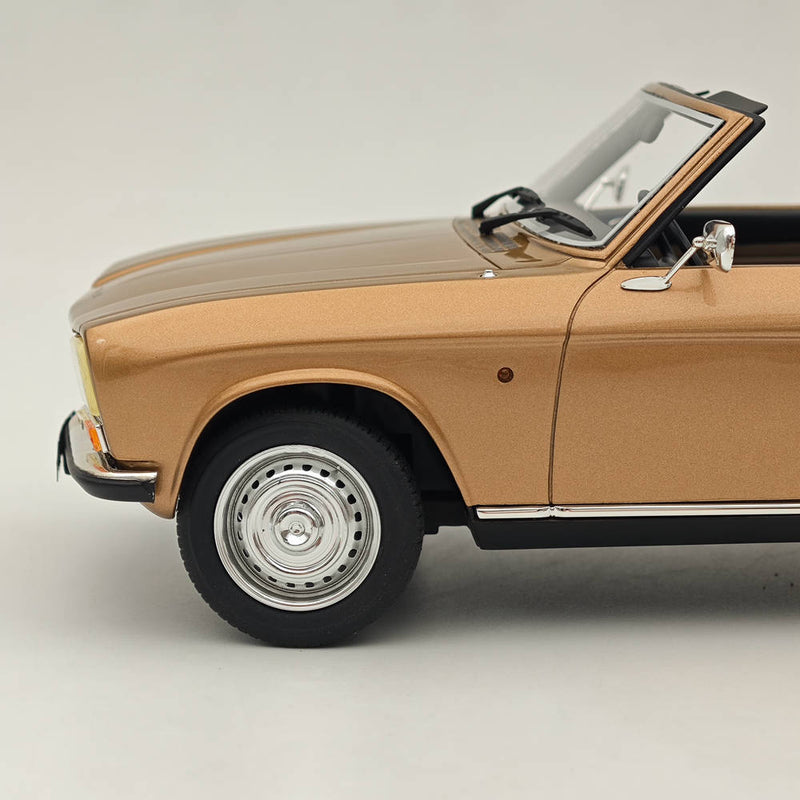 CULT 1:18 Peugeot 304 Cabrio 1973 Gold Metallic CML013-3 Resin Model Car Limited Collection