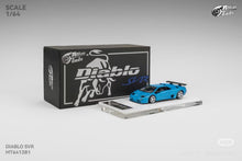 1/64 Micro Turbo Diablo SVR Metallic Blue HEC 2026 Diecast Model Collectible Car