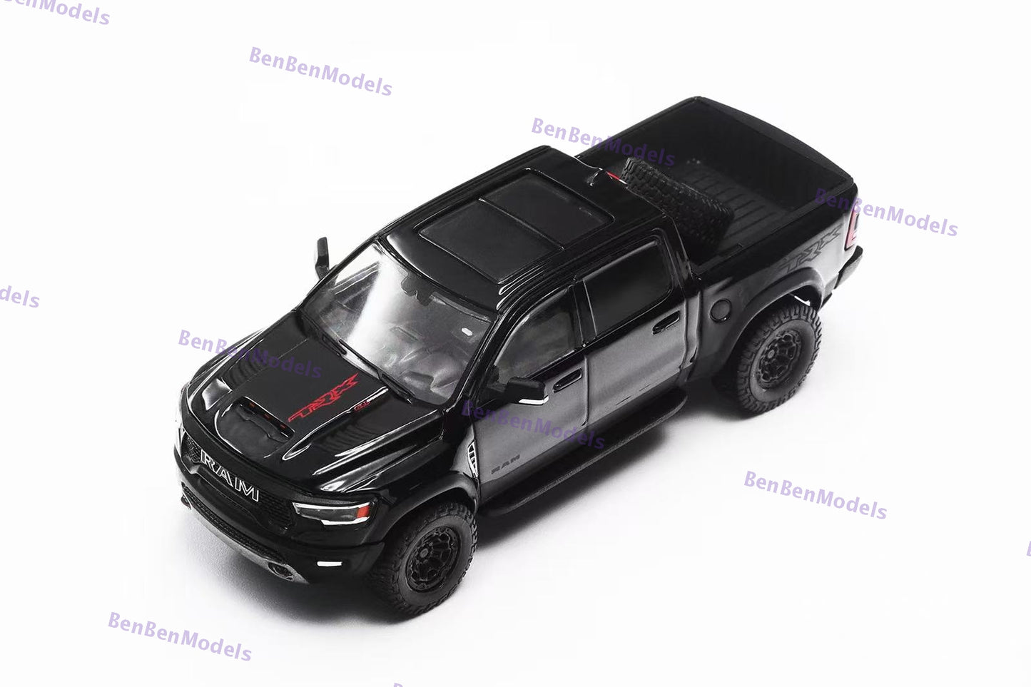 Pre-sale 1:64 Shadow Pro Dg RAM 1500 TRX Pickup Truck Diecast Model Car