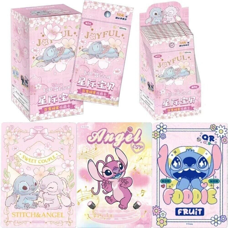 Card Fun Lilo Stitch Anime Disney Joyful Collection Trading Cards CCG Box New