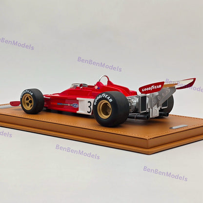 1/18 Tecnomodel Ferrari F1 312 B3-73 #3 1973 MONACO GP JACKY ICKX Resin Model