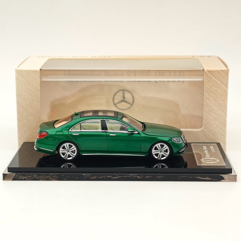 GLORY MODEL 1/64 Mercedes-Benz S320L W222 Sedan Sports Green Diecast Metal Car