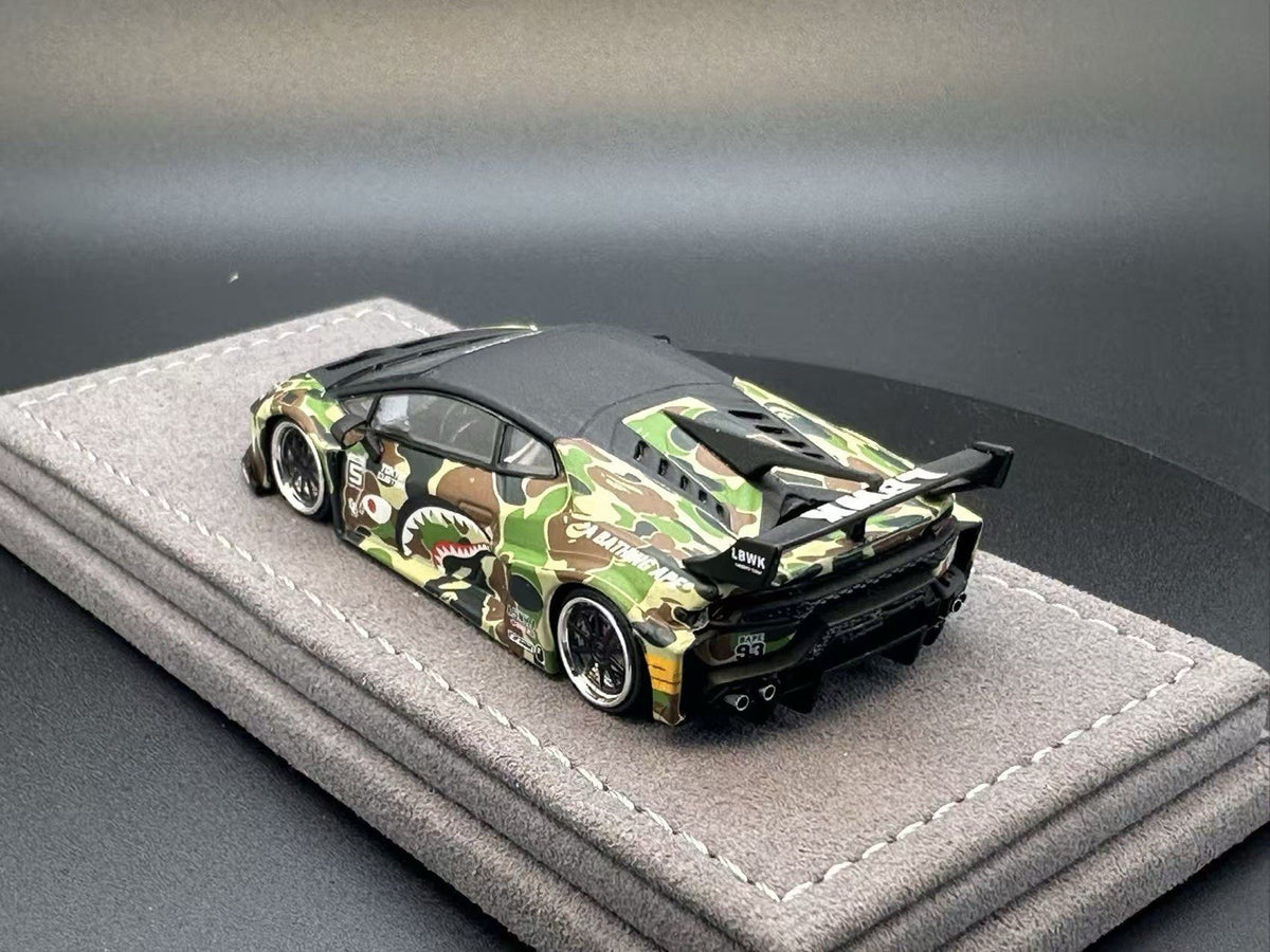 DAP 1:64 Lamborghini Supercar Voiture de course Livrée Roues portantes Modèle de voiture moulé sous pression Jouets Cadeau