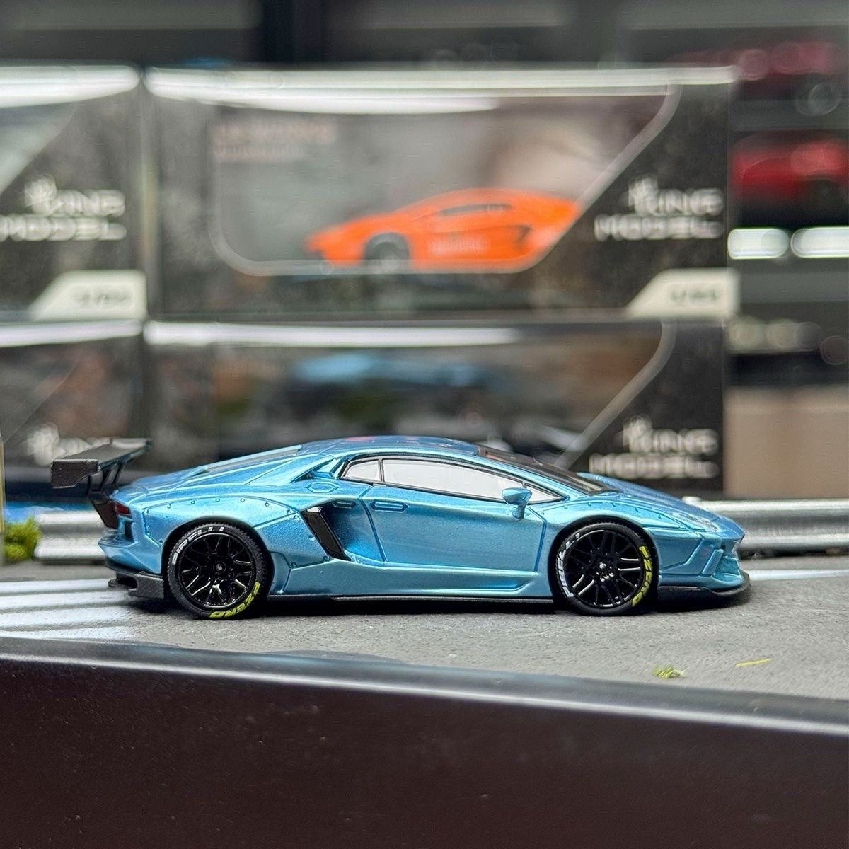 KING MODEL 1:64 for Aventador LP700 Alloy Diecast Car Model Original Collectible Gift