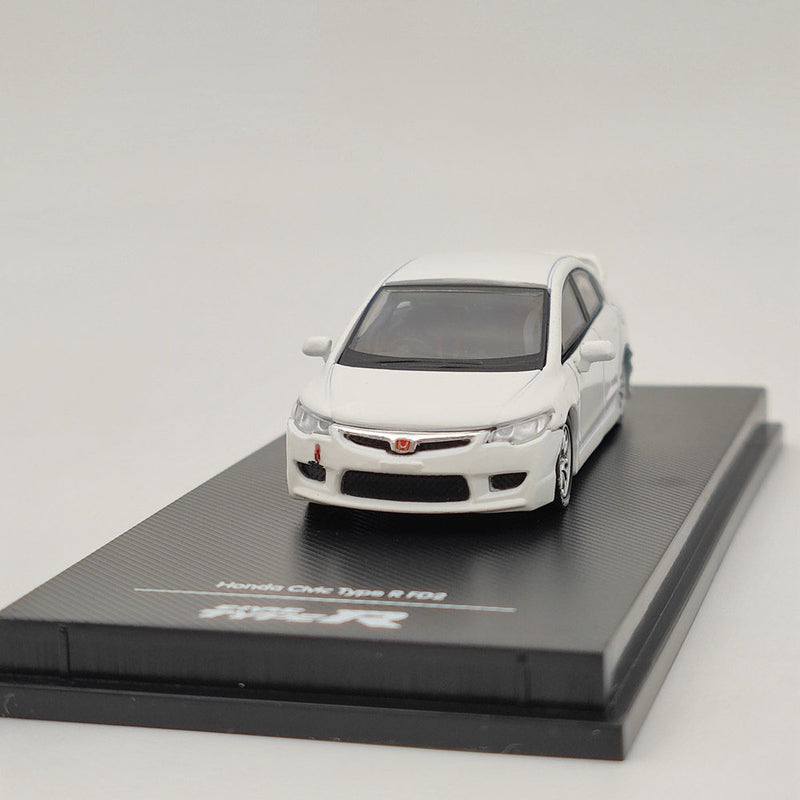 1:64 Honda Civic Type R FD2 Diecast Toys Car Models Collection Gifts