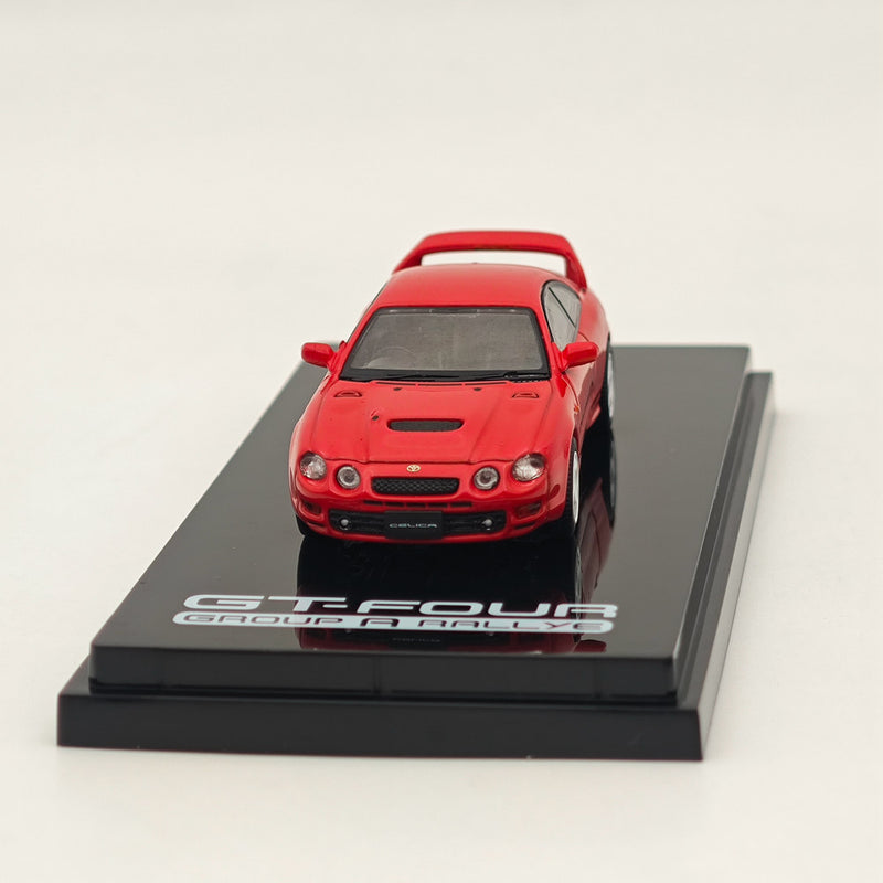 Hobby Japan 1/64 Toyota CELICA GT-FOUR ST205 JDM STYLE Red HJ642064AR Diecast Models Car Collection