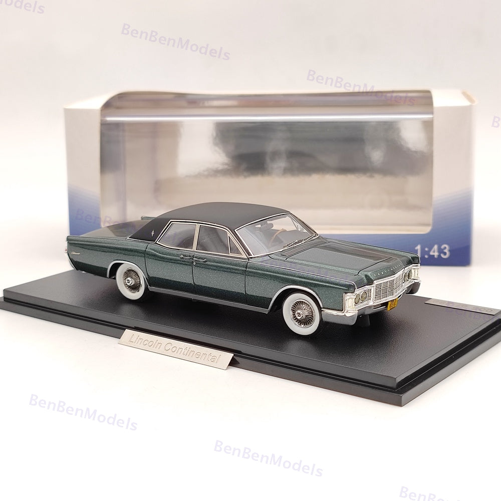 GLM Models 1/43 Lincoln Continental 1969 Green GLM43103102 Resin Car Collection