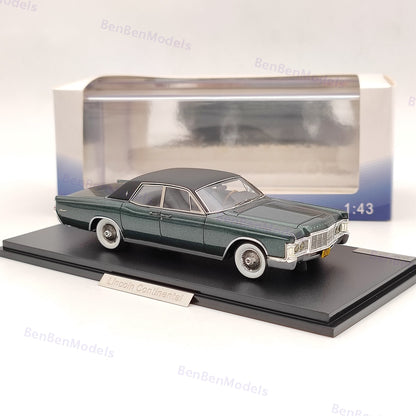 GLM Models 1/43 Lincoln Continental 1969 Green GLM43103102 Resin Car Collection